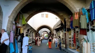 Улочка старой медины в Касабланке